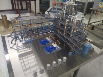 金屬工業(yè)模型